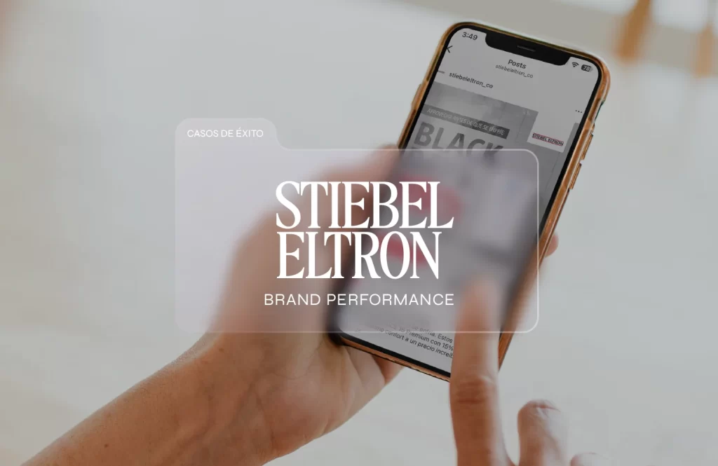 Stiebel Eltron x Infame Studio – brand performance en el celular