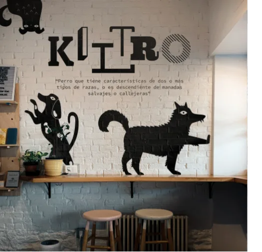 Kiltro – logotipo y perro de la marca